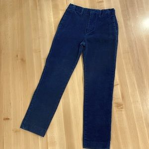 Crewcuts solid navy corduroy pants. Size 8.